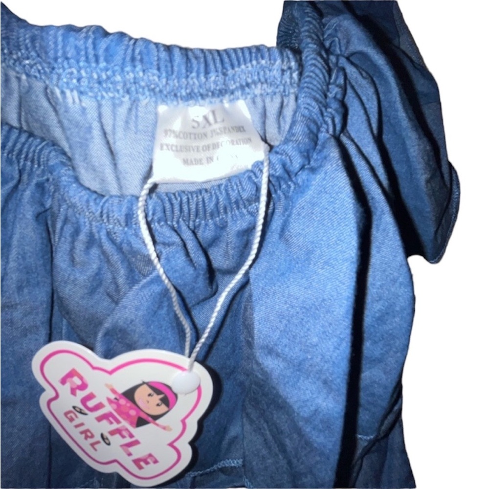 NWT RUFFLE GIRL SIZE 5XL/ 9-12 yrs